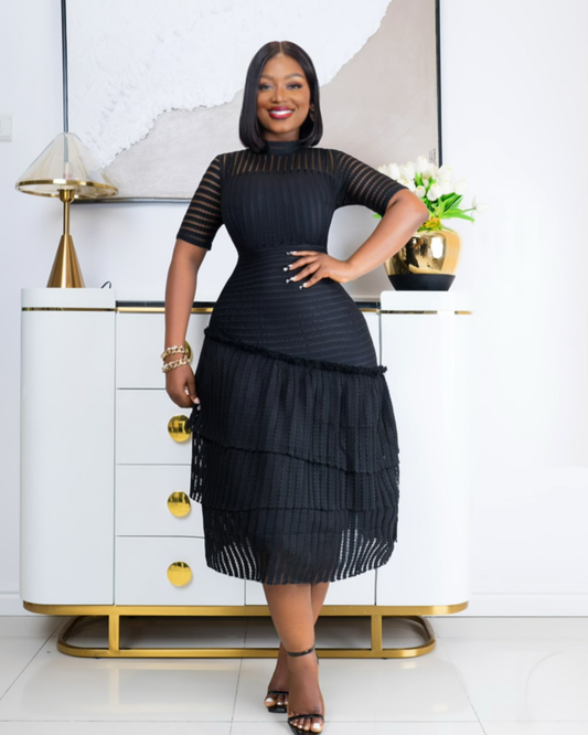 Black temptation dress