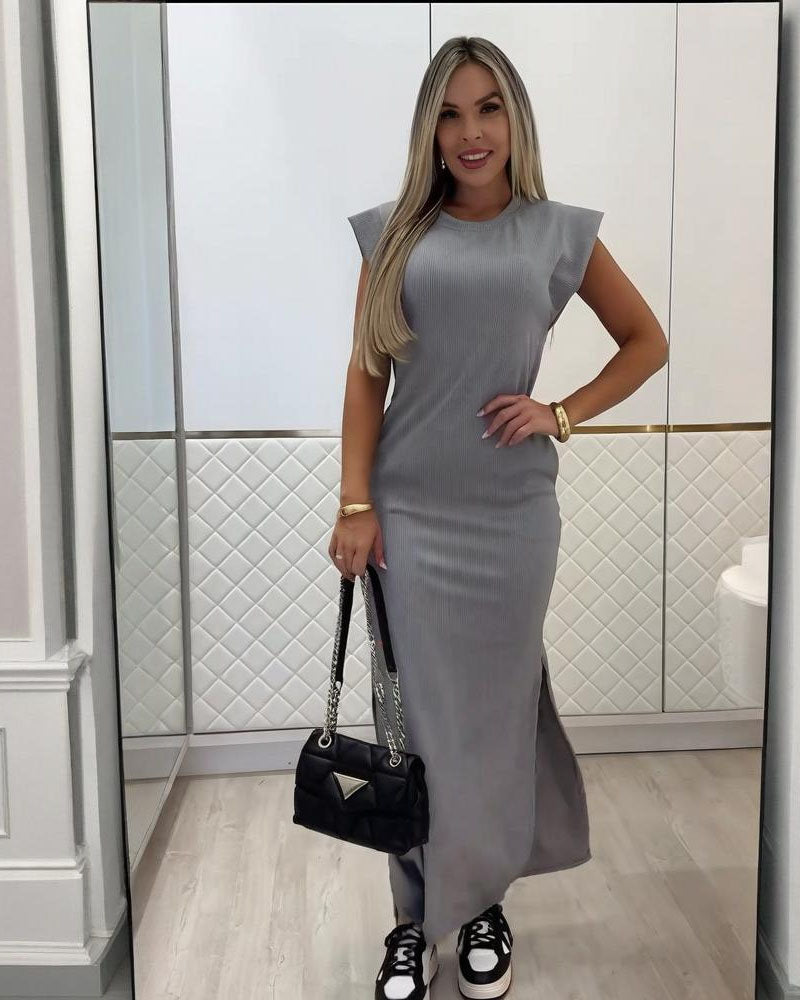 Wrinkle-Free Maxi Dress